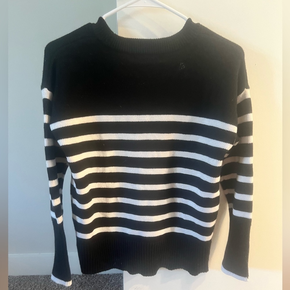 Black and white Philosophy sweater X-small